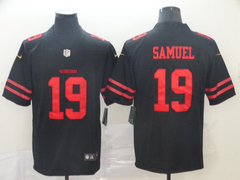 Men San Francisco 49ers #19 Samuel Black Nike Vapor Untouchable Limited NFL Jersey->san francisco 49ers->NFL Jersey